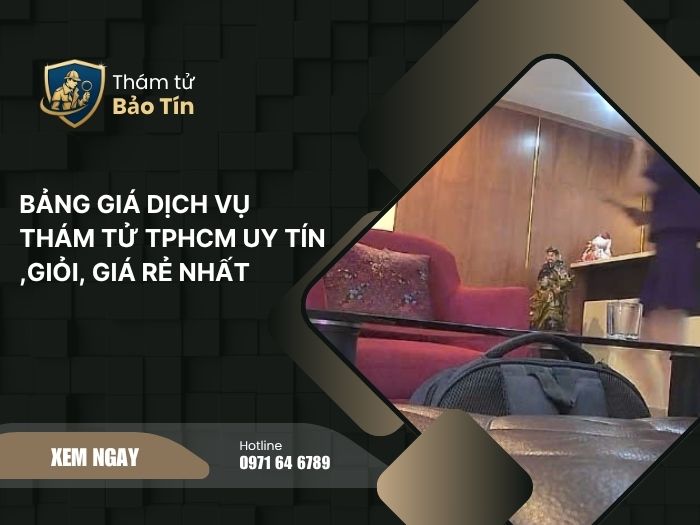dịch vụ thám tử TPHCM