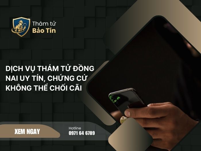 dịch vụ thám tử Đồng Nai