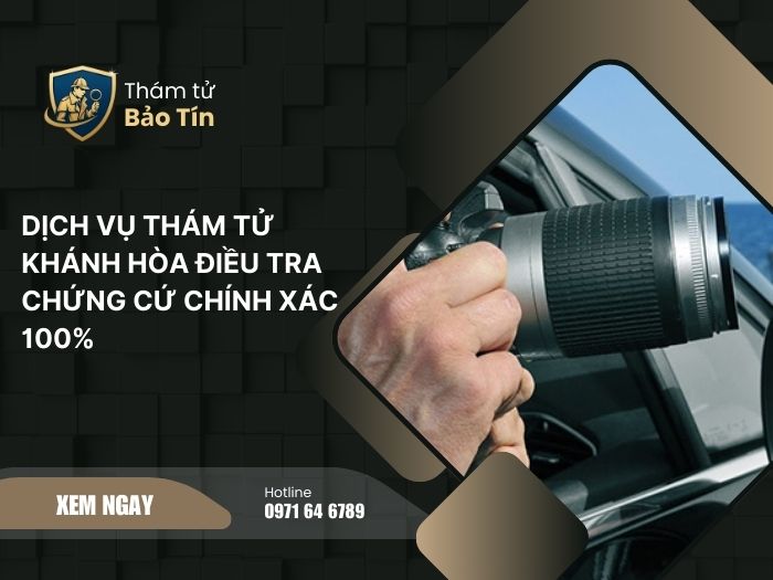 dịch vụ thám tử Khánh Hòa