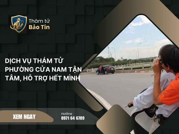 dịch vụ thám tử Phường Cửa Nam